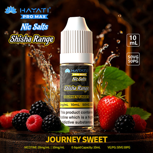 Hayati Nic Salts Shisha Range