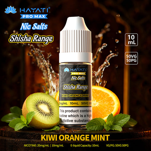 Hayati Nic Salts Shisha Range