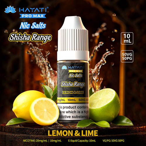 Hayati Nic Salts Shisha Range