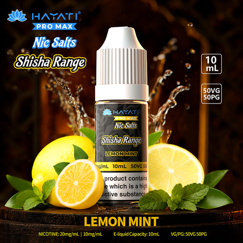 Hayati Nic Salts Shisha Range