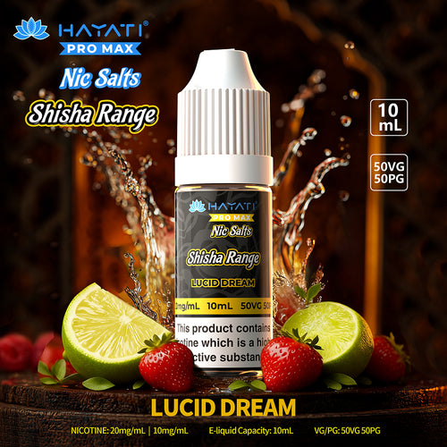 Hayati Nic Salts Shisha Range