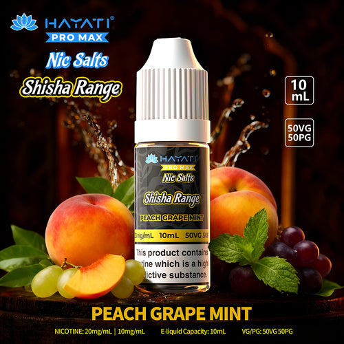 Hayati Nic Salts Shisha Range
