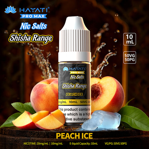 Hayati Nic Salts Shisha Range