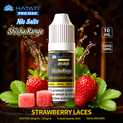 Hayati Nic Salts Shisha Range