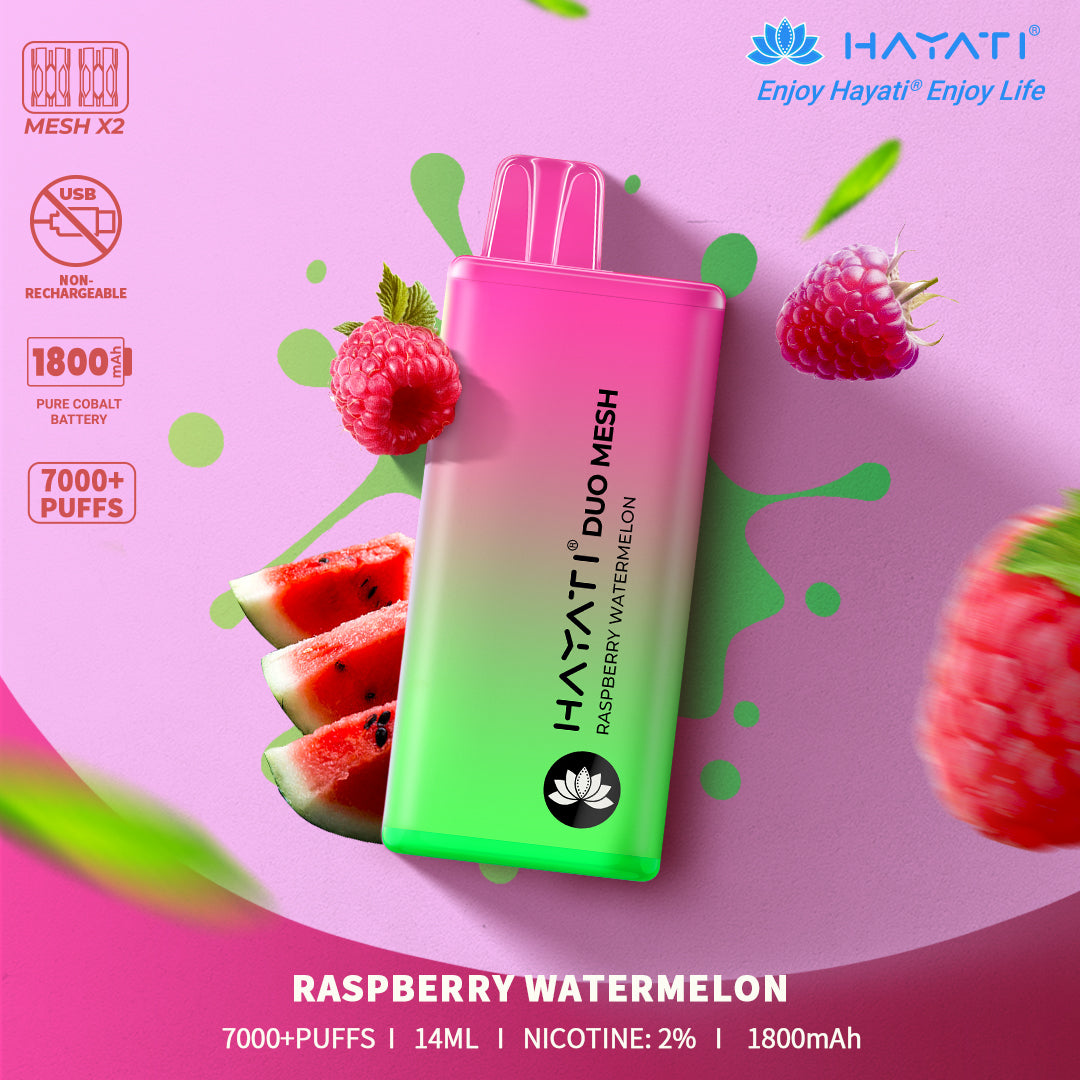 Raz Raspberry Watermelon Hayati® Duo Mesh