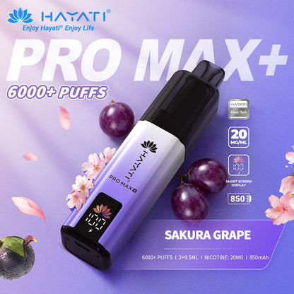 Hayati® Pro Max+ 6000 Puffs