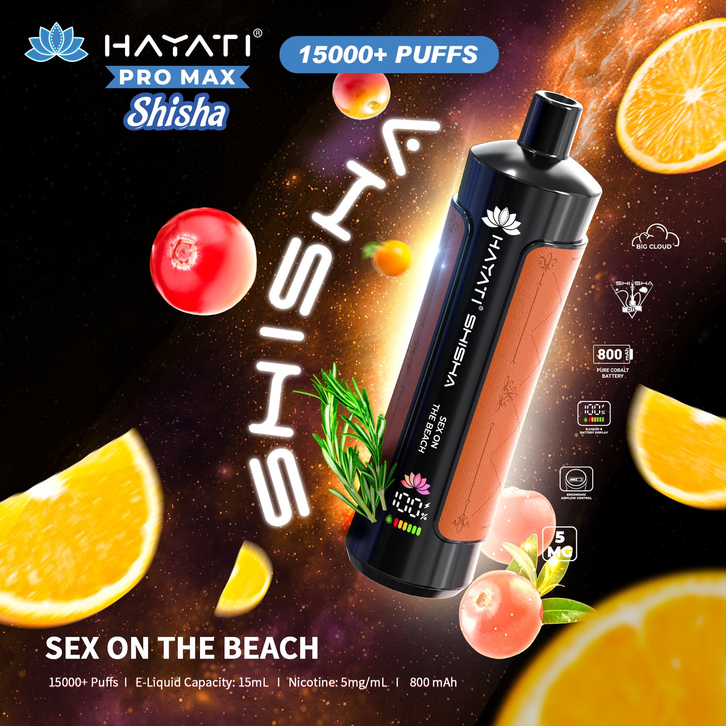 Hayati® Pro Max Shisha