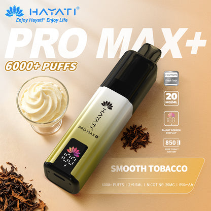 Hayati® Pro Max+ 6000 Puffs