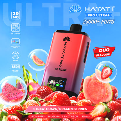 Hayati® Pro Ultra+ 25000+ Puffs