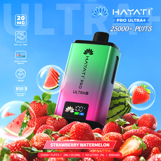 Hayati® Pro Ultra+ 25000+ Puffs