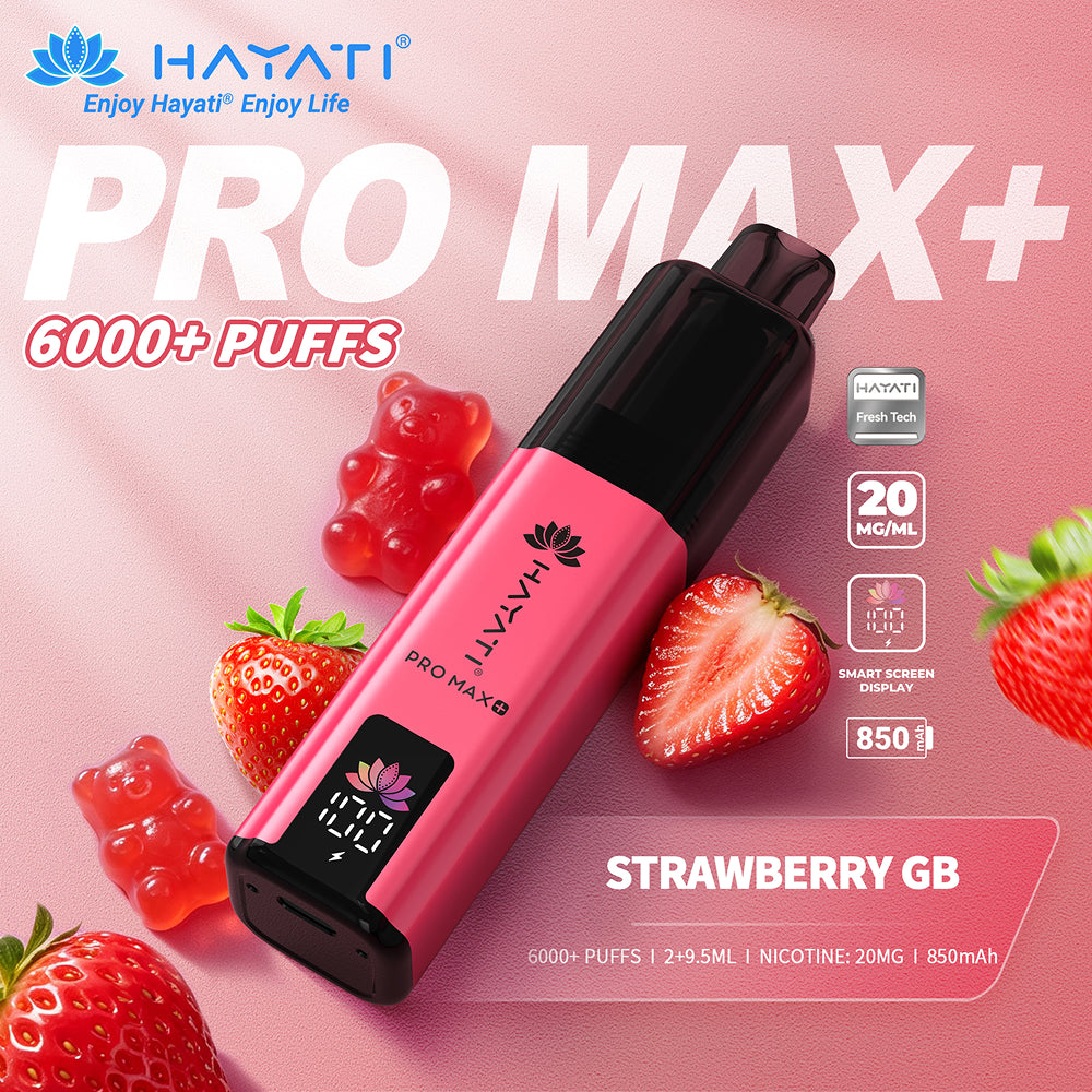Hayati® Pro Max+ 6000 Puffs