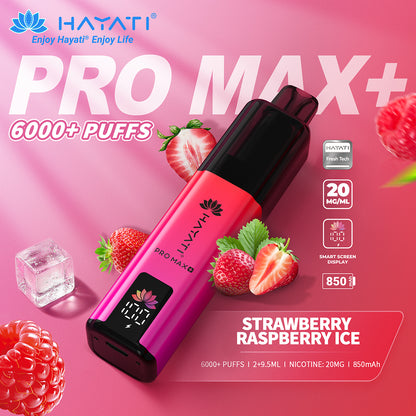 Hayati® Pro Max+ 6000 Puffs