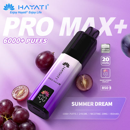 Hayati® Pro Max+ 6000 Puffs