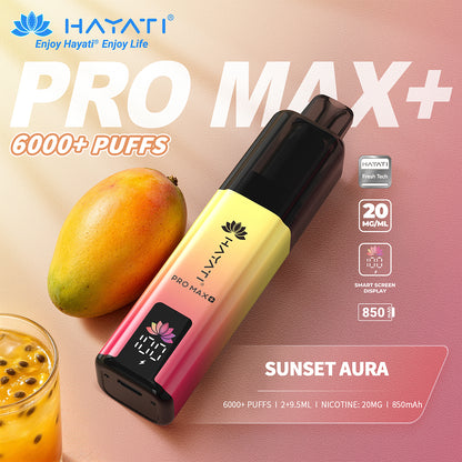 Hayati® Pro Max+ 6000 Puffs