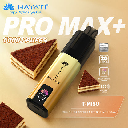 Hayati® Pro Max+ 6000 Puffs