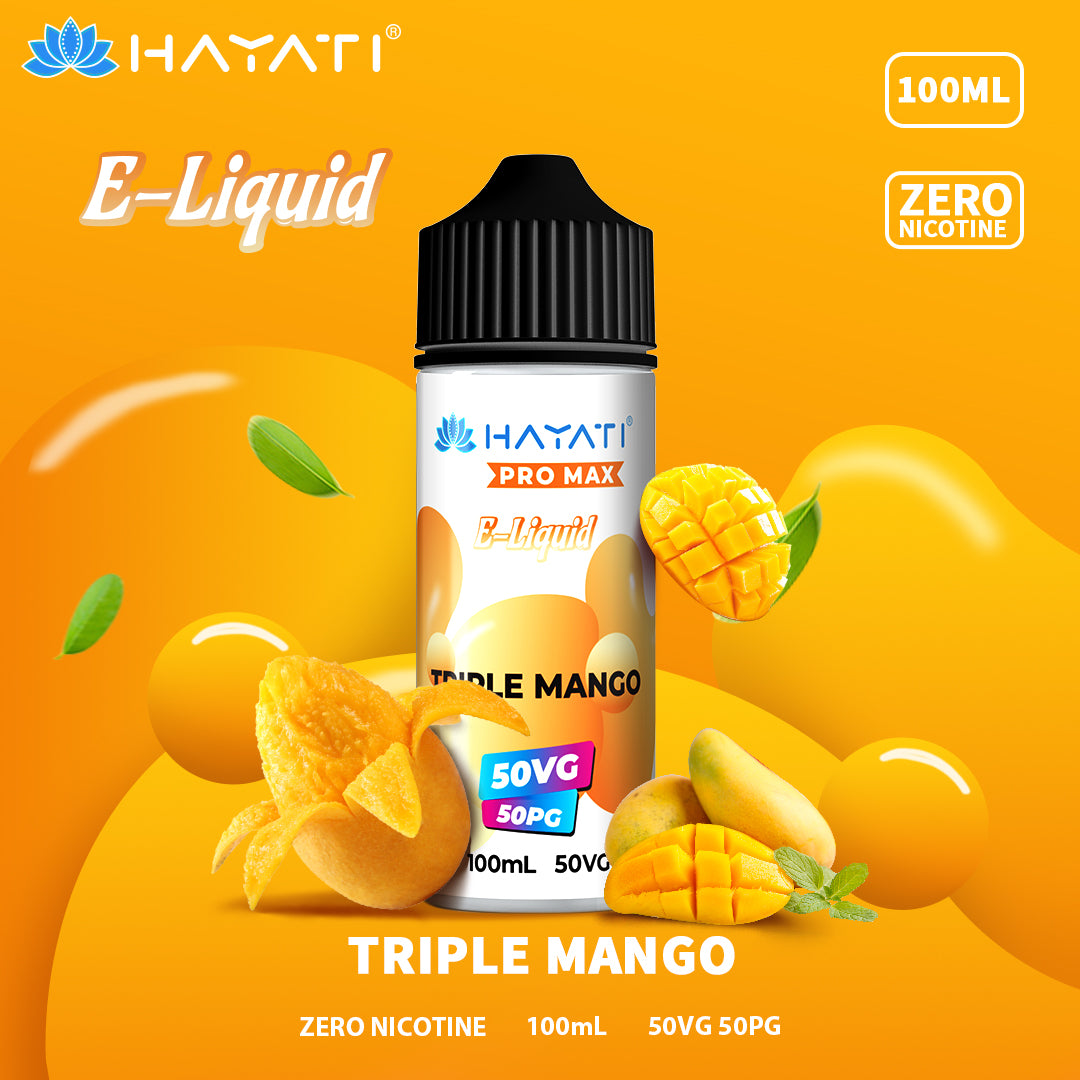 Hayati® Pro Max E-Liquid 50VG 50PG