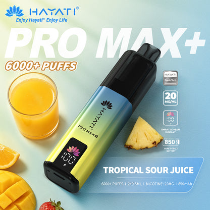 Hayati® Pro Max+ 6000 Puffs