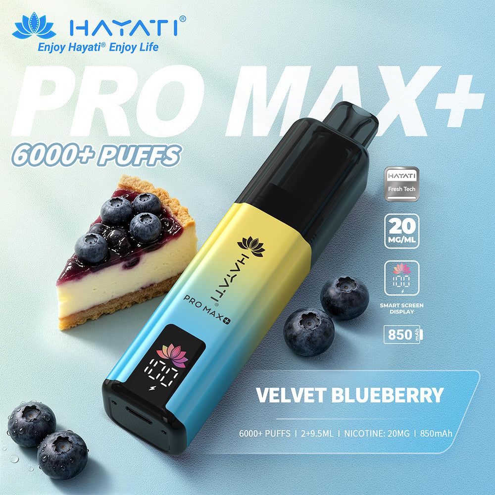 Hayati® Pro Max+ 6000 Puffs