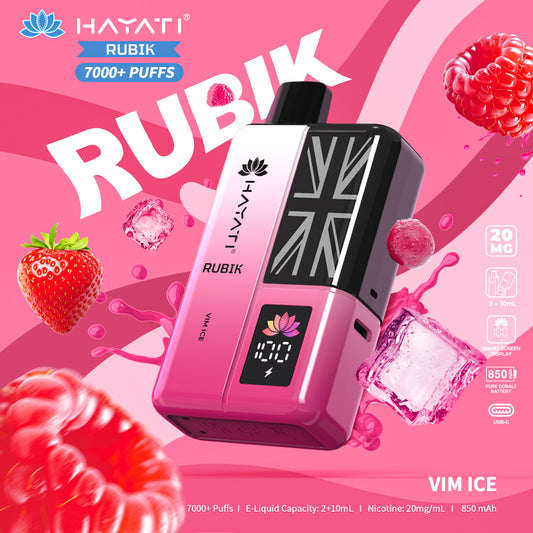 Hayati Rubik 7000 Puffs Hayati Rubik 7000 Puffs