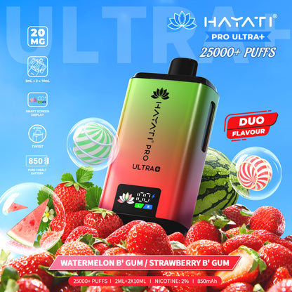 Hayati® Pro Ultra+ 25000+ Puffs