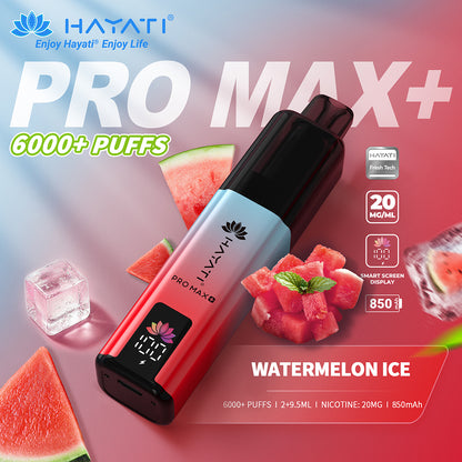 Hayati® Pro Max+ 6000 Puffs