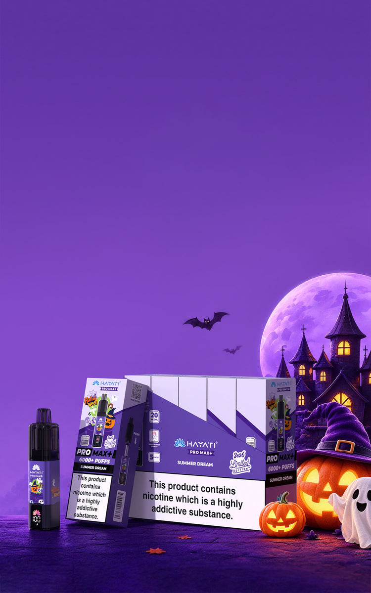 Hayati® Pro Max+ Halloween Limited Edition Packaging